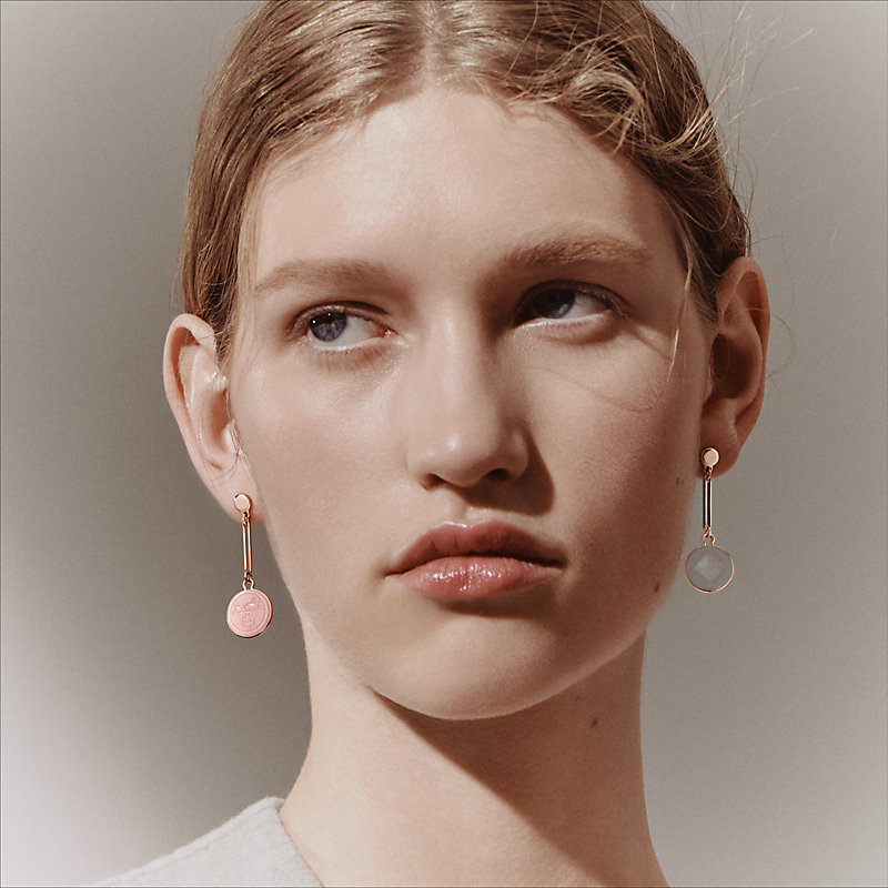 Hermès Ex-Libris earrings | Hermès Finland